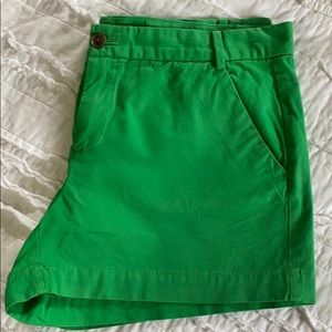 Shamrock green Gap khaki shorts